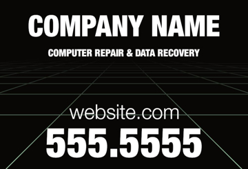 Picture of 12" x 18" - Car Magnet - IT Services - 04