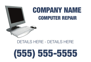 Picture of 12" x 18" - Car Magnet - IT Services - 06