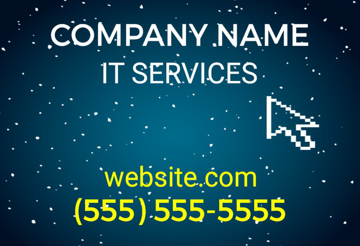 Picture of 12" x 18" - Car Magnet - IT Services - 11