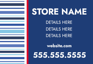 Picture of 12" x 18" - Car Magnet - Retail - 08