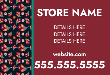 Picture of 12" x 18" - Car Magnet - Retail - 13