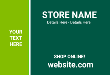 Picture of 12" x 18" - Car Magnet - Retail - 14