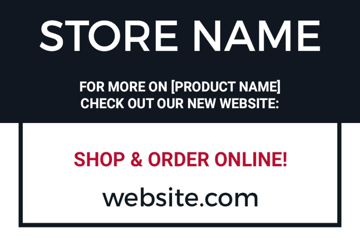 Picture of 12" x 18" - Car Magnet - Retail - 18