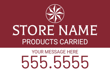Picture of 12" x 18" - Car Magnet - Retail - 27