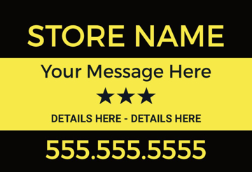 Picture of 12" x 18" - Car Magnet - Retail - 28
