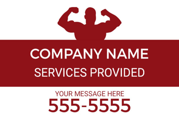 Picture of 12" x 18" - Car Magnet - Health & Fitness - 06