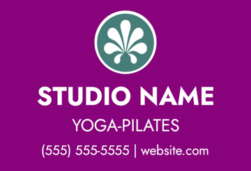 Picture of 12" x 18" - Car Magnet - Health & Fitness - 08