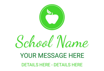 Picture of 12" x 18" - Car Magnet - Education - 06