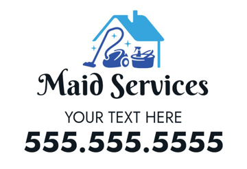 Picture of 12" x 18" - Car Magnet - Cleaning Services - 10
