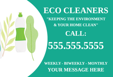 Picture of 12" x 18" - Car Magnet - Cleaning Services - 11