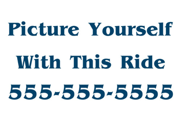 Picture of 12" x 18" - Car Magnet - General - 09