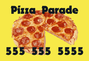 Picture of 12" x 18" - Car Magnet - Restaurant - 24