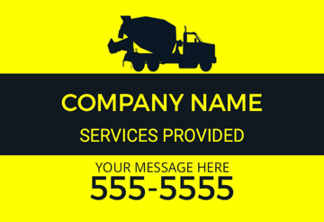 Picture of 12" x 18" - Car Magnet - Contractor - 12