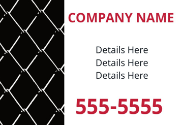 Picture of 12" x 18" - Car Magnet - Contractor - 14