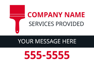 Picture of 12" x 18" - Car Magnet - Contractor - 15