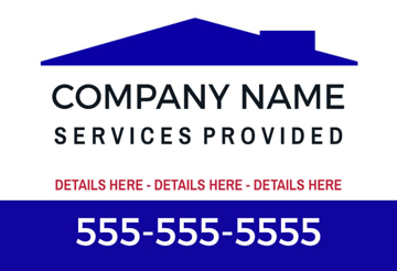 Picture of 12" x 18" - Car Magnet - Contractor - 16