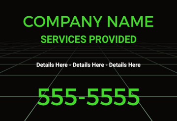 Picture of 12" x 18" - Car Magnet - Contractor - 19