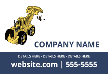 Picture of 12" x 18" - Car Magnet - Contractor - 22