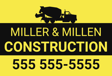 Picture of 12" x 18" - Car Magnet - Contractor - 29
