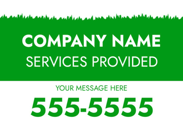 Picture of 12" x 18" - Car Magnet - Lawn Care - 05