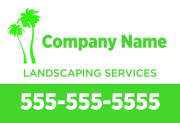 Picture of 12" x 18" - Car Magnet - Lawn Care - 09