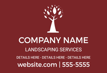 Picture of 12" x 18" - Car Magnet - Lawn Care - 15