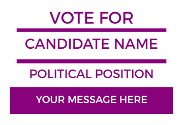 Picture of 12" x 18" - Car Magnet - Political - 03