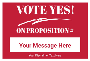 Picture of 12" x 18" - Car Magnet - Political - 07