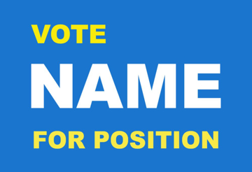 Picture of 12" x 18" - Car Magnet - Political - 22