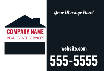 Picture of 12" x 18" - Car Magnet - Real Estate - 02