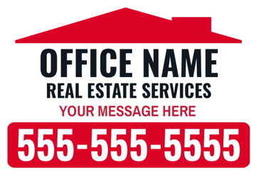 Picture of 12" x 18" - Car Magnet - Real Estate - 03