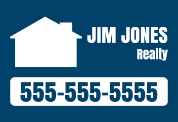 Picture of 12" x 18" - Car Magnet - Real Estate - 18