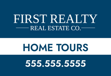 Picture of 12" x 18" - Car Magnet - Real Estate - 24