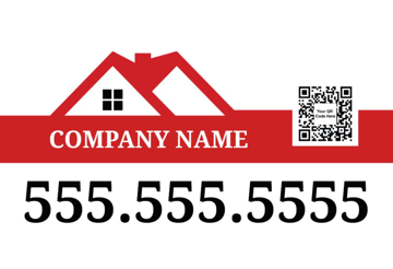 Picture of 12" x 18" - Car Magnet - Real Estate - 27