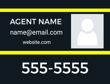 Picture of 18" x 24" - Car Magnet - Property Management - 06
