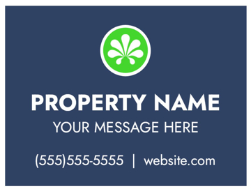 Picture of 18" x 24" - Car Magnet - Property Management - 08