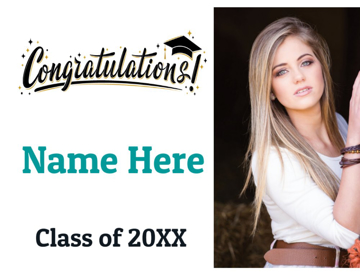Picture of 18" x 24" - Car Magnet - Graduation - 01