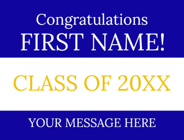 Picture of 18" x 24" - Car Magnet - Graduation - 06
