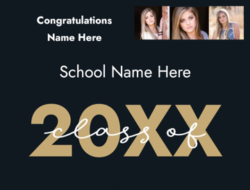 Picture of 18" x 24" - Car Magnet - Graduation - 07