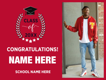 Picture of 18" x 24" - Car Magnet - Graduation - 08