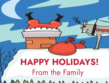 Picture of 18" x 24" - Car Magnet - Holiday -06