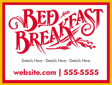 Picture of 18" x 24" - Car Magnet - Hospitality - 05