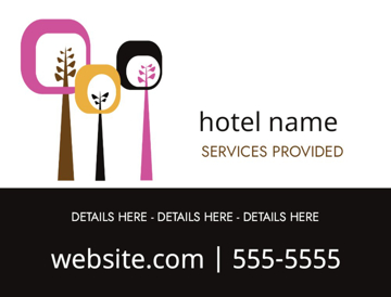 Picture of 18" x 24" - Car Magnet - Hospitality - 07