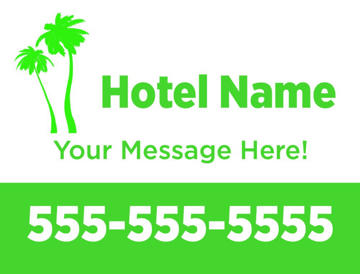 Picture of 18" x 24" - Car Magnet - Hospitality - 10