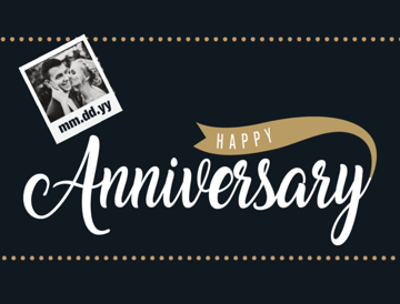 Picture of 18" x 24" - Car Magnet - Anniversary - 01