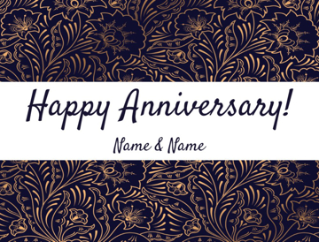 Picture of 18" x 24" - Car Magnet - Anniversary - 06