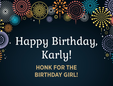 Picture of 18" x 24" - Car Magnet - Birthday - 07