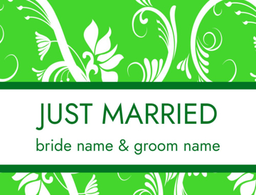 Picture of 18" x 24" - Car Magnet - Wedding - 01