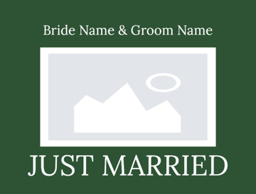 Picture of 18" x 24" - Car Magnet - Wedding - 02