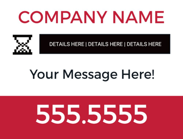 Picture of 18" x 24" - Car Magnet - IT Services - 04